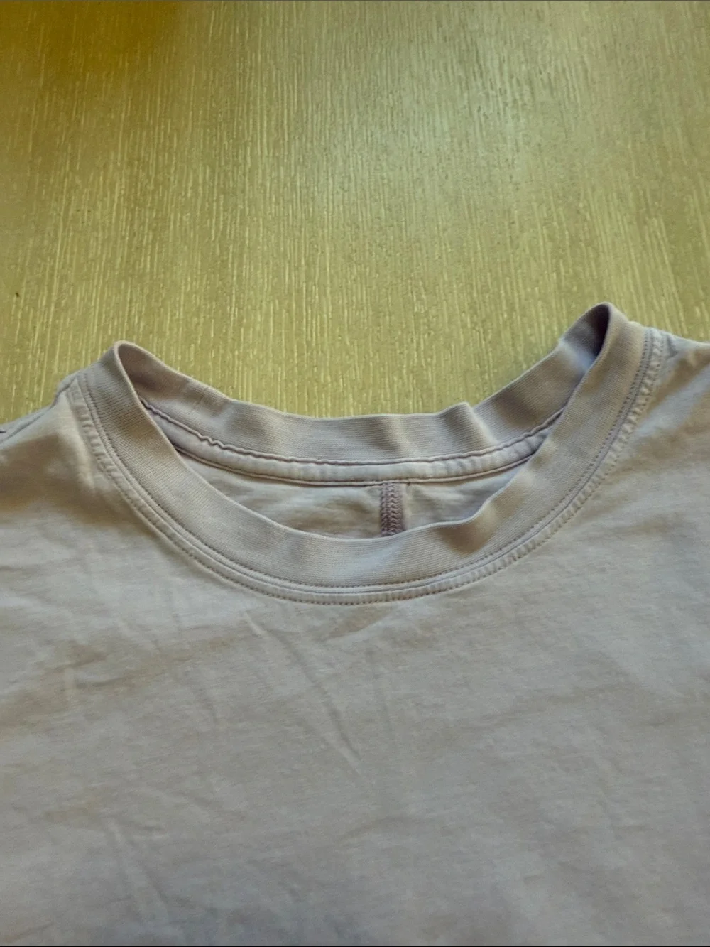 lululemon Soft Light Lavender Short Sleeve Tee oversized